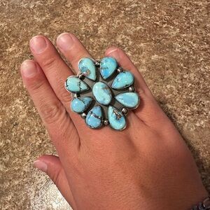 Golden Hills Turquoise ring